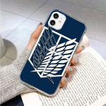 &Uuml;mbris Samsung A04 A14 A23 A34 A54 M23 M33 M52 M53 Realme 10 9 C30S C35 C55 VIVO Y02S Y21 Y51 X80 Pro l&auml;bipaistev kate WI76 Attack on Titan Infinix Hot 9 Pro tuhmkollane
