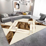 Kerge luksuslik kullast teemantkuhjaga elutoa vaip Lihtne vaip Diivan Diivanilaud Vaip Magamistoa &Otilde;ppevaip 180*260cm elevandiluuvalge