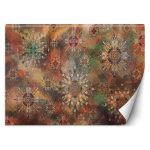 Tapeet Mosaiik t&auml;hed 100x70 oranž