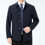 Rev&auml;&auml;ridega business casual jope meeste mantel kevad- ja s&uuml;gise uus keskealine isa topp 170