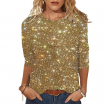 Naiste T-s&auml;rk, kaelus 45355, varrukad, s&auml;delevad pulloverid, l&auml;ikivad litrid, soliidsed M