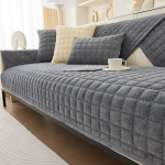 Paksendatud piima sametist libisemiskindel ruuduline diivani kate Palus diivanipadi Talvine flanell &uuml;hev&auml;rviline diivan seljatugi k&auml;etugi sametr&auml;tik 70x70