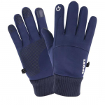 Talvised meeste puuteekraaniga kindad soojad pluss sametised paksud veekindlad tuulekindlad &otilde;ues s&otilde;itmiseks hall