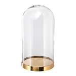 IKEA Klaaskuppel alusega 26 cm BEGAVNING (203.501.39) white