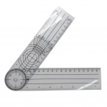 360-kraadise goniomeetri nurga meditsiiniline seljaaju nurga kaldem&otilde;&otilde;tja joonlaud kooli kontoritarvete nurga m&otilde;&otilde;tmise t&ouml;&ouml;riist