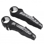 Jalgratta juhtraua k&auml;epidemed Jalgratta LED-suunatule hoiatuslamp