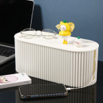 Kaabliorganisaatori karp Suure mahutavusega Vastupidav ABS Eemaldatav kaas Isoleeritud juhtmehalduskarp jaoks L kohv