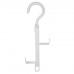 Plastikust lipsukonksu nagi kahepoolne p&ouml;&ouml;rlev kott riidepuu virnastatav v&ouml;&ouml; sallid hoidik pesu hoiustamise korraldaja