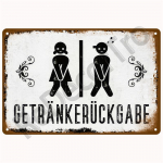 Retro Hoiatus Metallm&auml;rk Oht Vanaaegne Plakat Ettevaatust Plekist M&auml;rk Plakat Metallplaat Garaaži Kodu Mehekoop Seina Dekoratsioon Kohvik Klubi 20x30cm