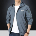 Suvine p&auml;ikesekaitsejope meestele UV-vastane &uuml;li&otilde;huke hingav v&auml;litingimustes kiirelt kuivav tuulejakk kaasaskantav spordiriided kapuutsiga jope XXXL