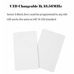 10 X Uid kaart 13,56 MHz plokk 0 sektoriga kirjutatavad Ic-kaardid kloonitavad vahetatavad klahvid one size