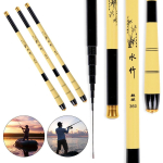 &Uuml;likerge teleskoop&otilde;ng Carbon Fiber Stream Lake Hand Pole Carp Feeder kaasaskantavad &otilde;ngeritvad 6.3m