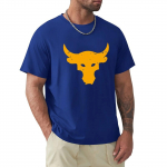 Brahma Bull T-s&auml;rk The Rock Project J&otilde;usaal Meeste O-kaelusega 100% puuvillased T-s&auml;rgid Tee Top M