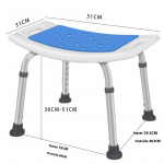 Eakate vannitool Rasedate du&scaron;itool Vannituba Reguleeritav v&ouml;&ouml; Padi Veekindel Libisemiskindel Alumiiniumsulamist vannipink
