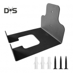 Elektrilise aiat&ouml;&ouml;riista riidepuu hekitrimmeri alus, tugev kandev&otilde;imega, kergesti paigaldatav seinale kinnitatav murutrimmeri hoiurest must