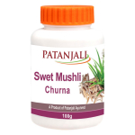 Patanjali Swet Mushli pulber, Swet Mushli Pack = 100 gm