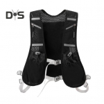 Mitmetaskuline jooksuvest Hingav rattavest telefonihoidjaga Helkiv disain V&otilde;rkvest reguleeritavate rihmadega jooksmiseks, rattas&otilde;iduks, maratonideks must