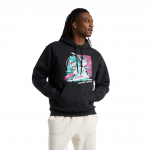 new balance Kapuutsiga sviiter Shohei Otani Graafiline Hoodie Kaks M&otilde;&otilde;ka MT51736 BK S (MT51736) meeste omad (Must)