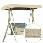 Asendusvarikatus 3-kohalisele kiigeistmele Aia v&otilde;rkkiige kate V&auml;listingimustes ripptooli kiiged istmekatted