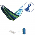 Canvas Hammock Outdoor Swing &Uuml;mberminekuvastane Sleeping Hang telkimistarvikud