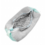 1/2 TK jalatsipesukott Korduvkasutatav t&otilde;mblukuga pesukott 360&deg; igak&uuml;lgne puhastamine spordijalatsite mustuse eemaldamiseks jalan&otilde;ude puhastuskott 1pc hall