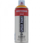Bombe de peinture Amsterdam 400ml jaune azo fonc&eacute;