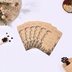 100 tk seemnepakke &uuml;mbrikud isesulguvad Kraft v&auml;ikeste seemnetega &uuml;mbrikud seemnete hoidmiseks Taassuletavad seemneid s&auml;&auml;stvad &uuml;mbrikud 100pcs
