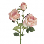 Yousheng Simulated Rose Flower Realistic Appearance Easy to Manage Bright Color Reusable Artificial Flowers Home Decor sinine