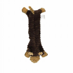 Lemmikloomade heli hammustuskindel t&auml;idisega pl&uuml;&uuml;sist loomanahast m&auml;nguasi, velvetist, sea lehma koera kujuga 14,2 tolli kohv