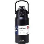 DODGE Suure Mahutavusega Roostevabast Terasest Termos Pudel Kruus V&auml;litingimustes Sport Vaakumkolb Termos Kruus Reisikindlustusega Tass 1300ml must