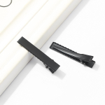 20 tk Must &Uuml;ksikpakend Metallist Alligaatorklambrid Juukseklambrid DIY Barrett 3,2-5,8 cm Juuksesoengu T&ouml;&ouml;riist Juukseaksessuaarid