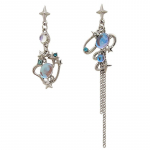 K&otilde;rgekvaliteedilise prantsuse disaini ja ripatsiga v&auml;lismaalase p&auml;rliga k&otilde;rvar&otilde;ngad naistele