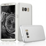 Coque - PHONILLICO - Samsung Galaxy S8 - Argent - Protection maximale - Plastique Dur