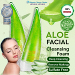 Holika Holika Aloe Facial Cleansing Foam 150ml +RANDOM GIFT