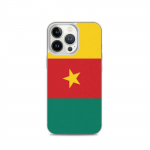 Coque iPhone &ndash; Drapeau Cameroun &ndash; iPhone 13 Pro &ndash; Supp &ndash; Mitmev&auml;rviline &ndash; Vertikaalne