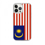 Coque iPhone &ndash; Malaisie &ndash; Drapeau &ndash; Souple &ndash; Mitmev&auml;rviline &ndash; &Uuml;hilduv iPhone 13 Pro Max