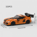 MOC F1 Linna Kiiruse Spordi Meistri V&otilde;idus&otilde;iduauto Ehitusklotsid Tellis R34 RX-7 S&otilde;iduk Superauto Kiire ja Vihane MK4 Supra Laste M&auml;nguasjad