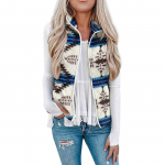 Naiste taskut&otilde;mblukuga Plush Check Lipsuga v&auml;rvitud Leopardprinteriga vestijakk S