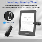 Kaugjuhtimispuldiga lehek&auml;&auml;naja Kindle Paperwhite Oasis Kobo e-lugeritele Telefonivideo salvestamine Lehek&auml;&auml;naja Romaanide lugemine Kl&otilde;pser as the picture
