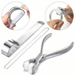 3 tk / komplekt Lihtne metallist k&auml;ev&otilde;ru painutusseade, k&auml;ev&otilde;ru painutamise kinnitusvahend DIY k&auml;ev&otilde;ru t&ouml;&ouml;riist 3pcs/set