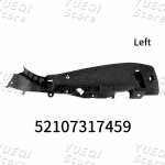 52107317458 52107317459 Auto Vasak Parem Esiosa Istme K&uuml;lgtoestusraami Paneeli Klamber Kate BMW X5 X6 F15 F16 G30 jaoks Autovaruosad