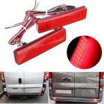 2&times; Tagumise p&otilde;rkeraua helkur 9160858 Renault Master 1999-10 jaoks, Trafic 2001-up