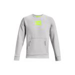Under Armour Logo &Uuml;mmarguse kaelusega L&otilde;tv dressipluus Meeste Pealisr&otilde;ivad Helehall 1366222-014 XXL