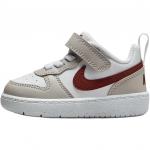 Nike Court Borough Recraft TD Hele Rauamaak Tume Hobune Beebide Tennised Hall Valge FZ4521-100 23.5