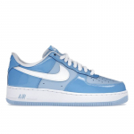 Nike Air Force 1 07 LV8 Psychic Blue Lakknahast Meeste Tennised University-Blue Valge HV9405-400 42