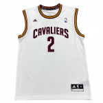 Adidas X NBA koost&ouml;&ouml; Cleveland Cavaliers Irving Mood Mugav Pehme Nahas&otilde;bralik Korvpallivorm Unisex vormid Valge 7818A-CVW-ANR1515 M