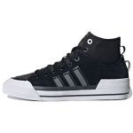 Adidas Originals Nizza Hi DL Canvas Suede libisemiskindlad keskmise k&otilde;rgusega rulakingad unisex rulakingad mustvalged h&otilde;bedased GZ2657 35⅔