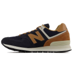 New Balance NB 574 V2 Retro Nahast Madalad Vabaaja Jooksukingad Unisex toss Sinine Pruun ML574OT2 36