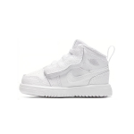 Jordan Air 1 Mid Alt Fuel Mugavad Vabaaja K&otilde;rged K&auml;ijad Kingad Beebikingad Valge AR6352-109 US 10C
