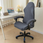 Jacquard pehme m&auml;ngutooli kate Elastne arvutitooli istme&uuml;mbris Stretch &uuml;hev&auml;rviline kontoritooli kate koos k&auml;etoe kattega With Armrest cover